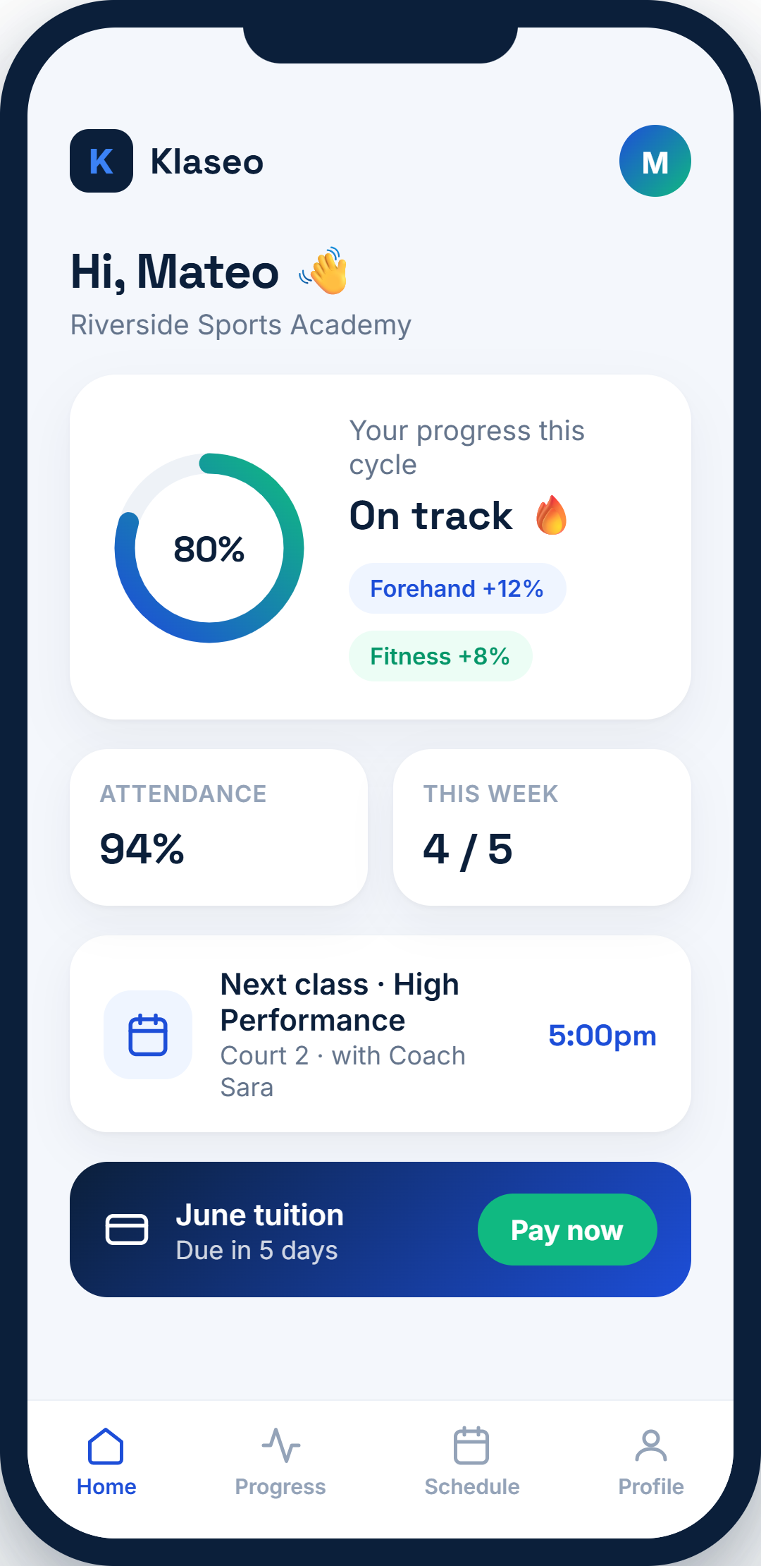 Klaseo app