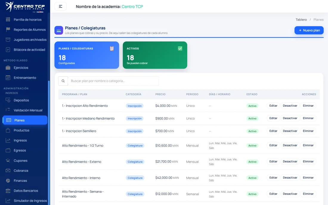 TCP payments